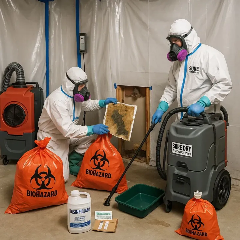 Contaminated Water Handling Protocols process in Gibson County, TN