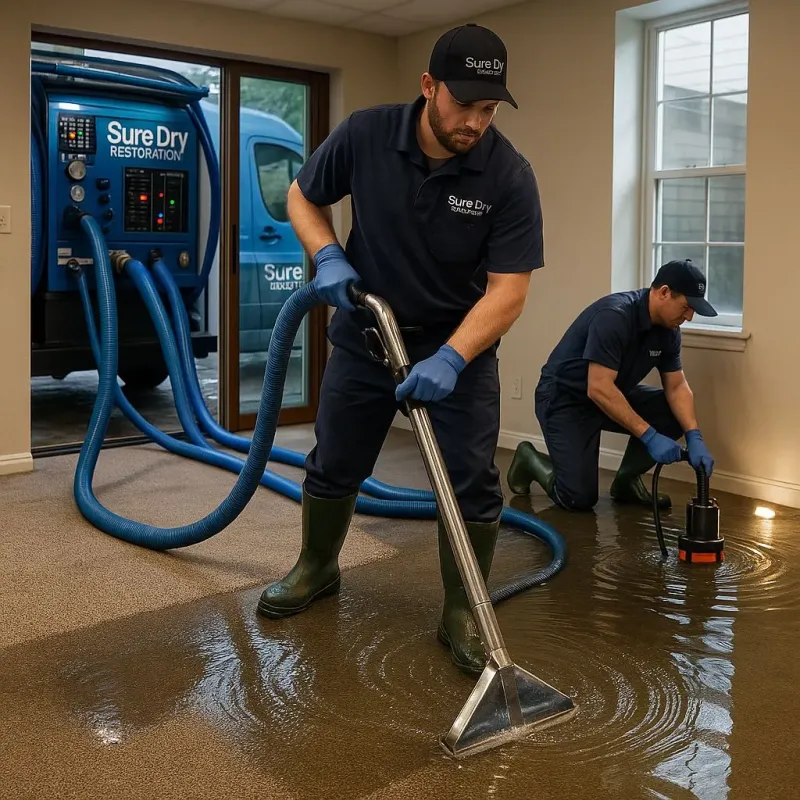 Water Extraction and Removal process in Gibson County, TN